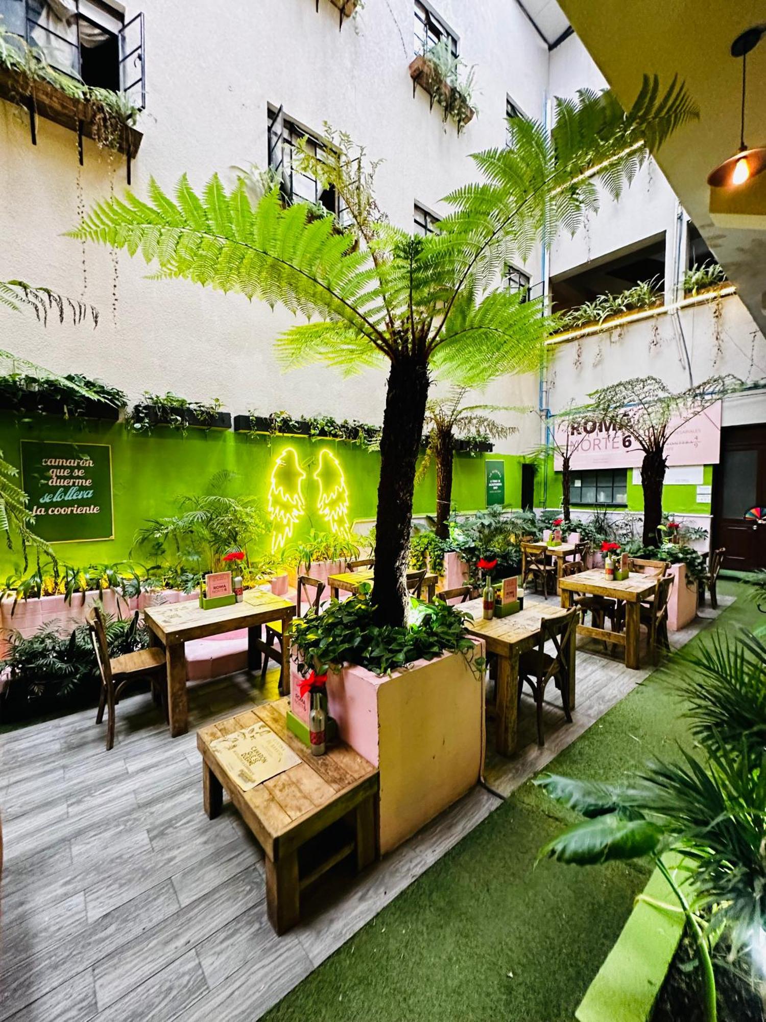 Frontera 49 Roma Norte Hostal Mexico City Exterior photo