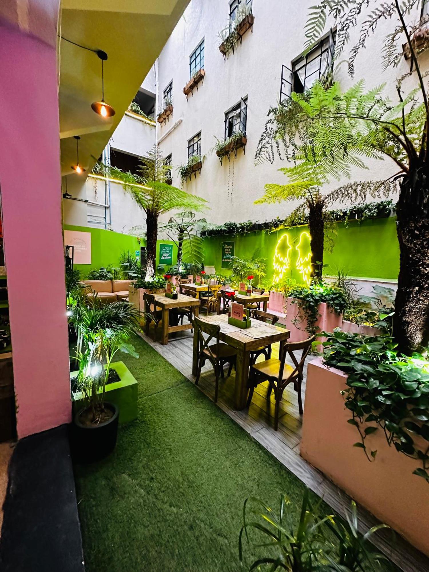Frontera 49 Roma Norte Hostal Mexico City Exterior photo