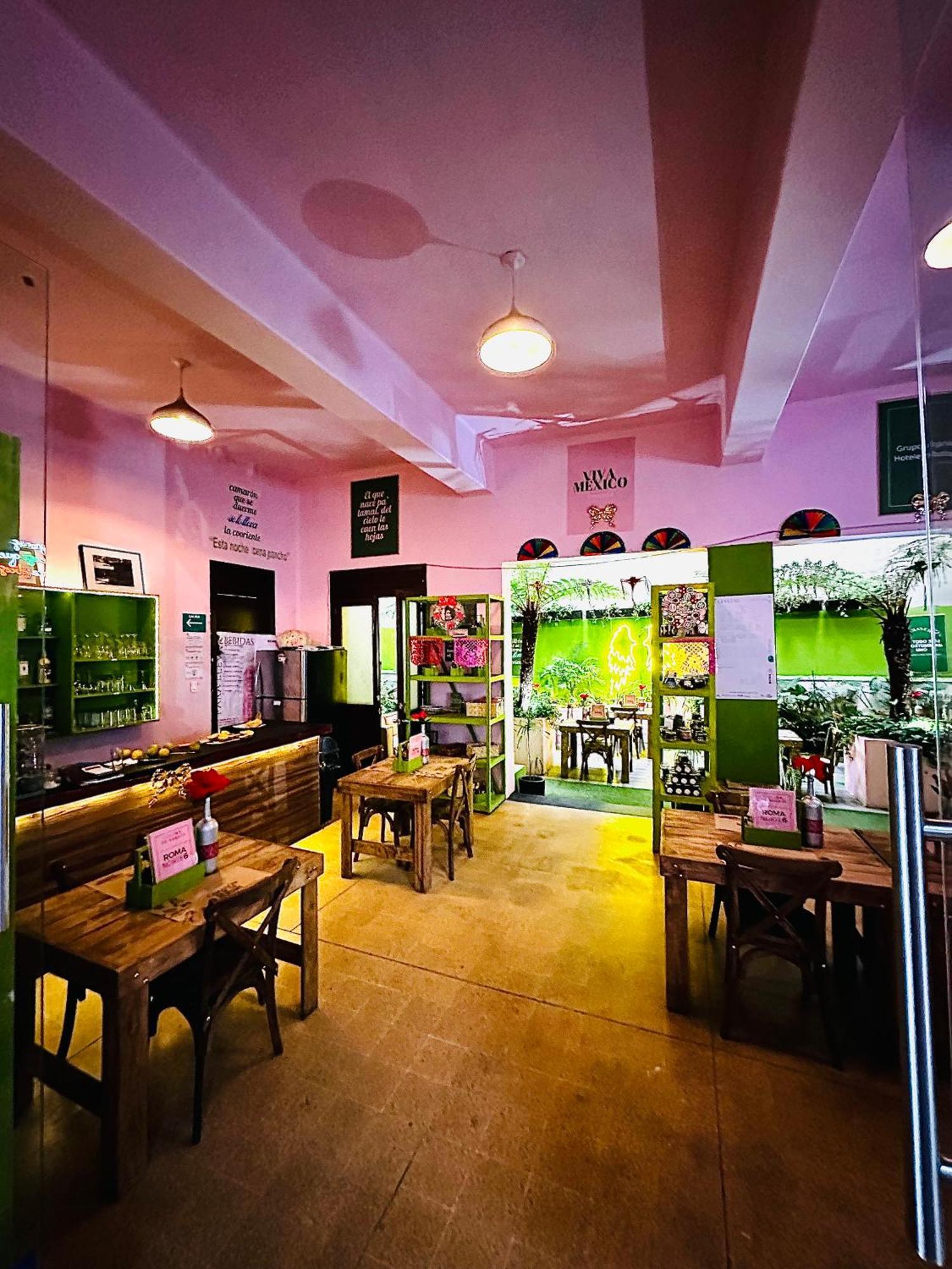 Frontera 49 Roma Norte Hostal Mexico City Exterior photo