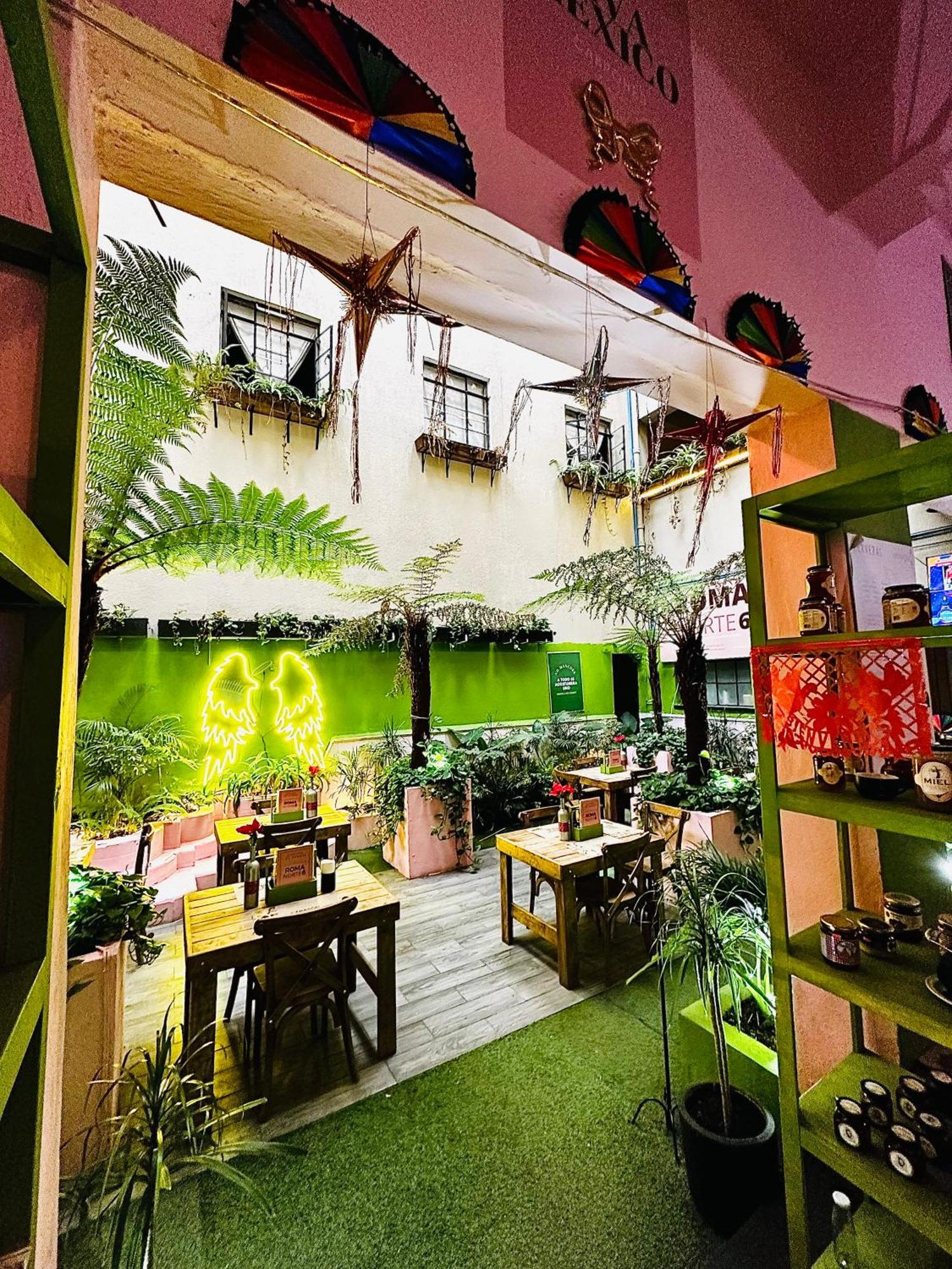 Frontera 49 Roma Norte Hostal Mexico City Exterior photo