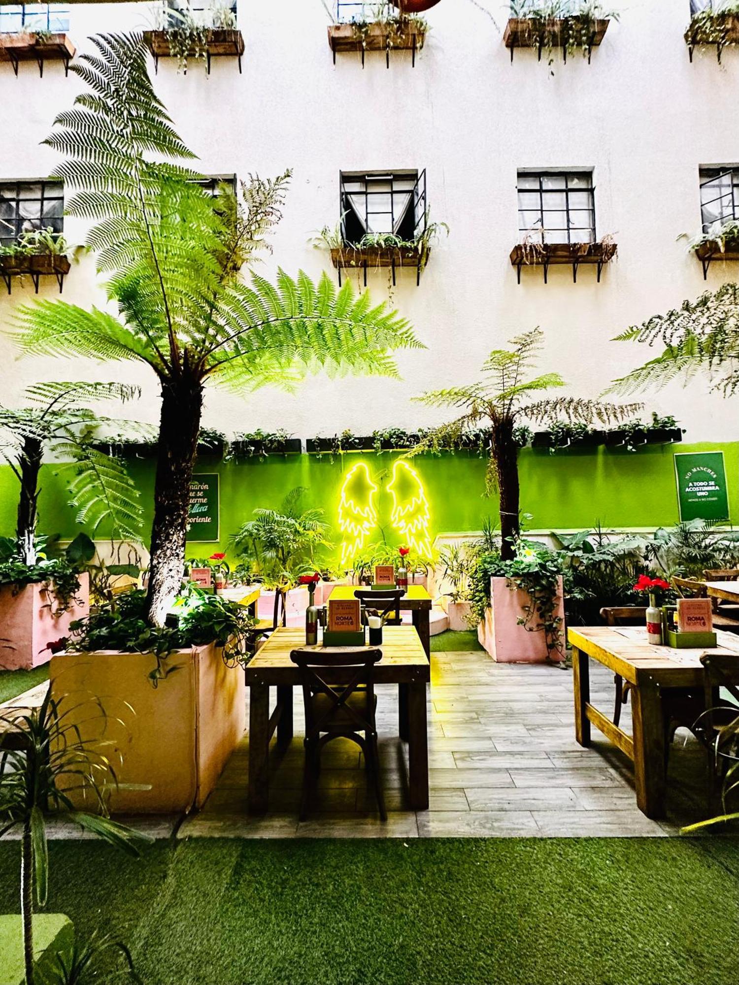 Frontera 49 Roma Norte Hostal Mexico City Exterior photo